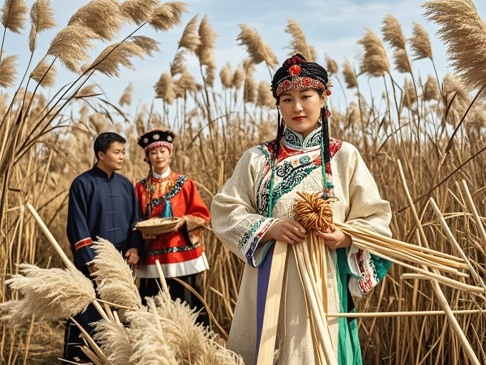 芦苇荡减少使得民俗活动原材料缺乏，影响民俗文化传承，像手工制品制作受影响